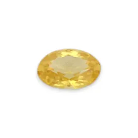 💎 Yellow Sapphire (Pale Lemon) Grade AA (Natural Gemstone) - OVAL