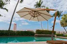 10x13  Rectangular Bamboo Side Wind Frame