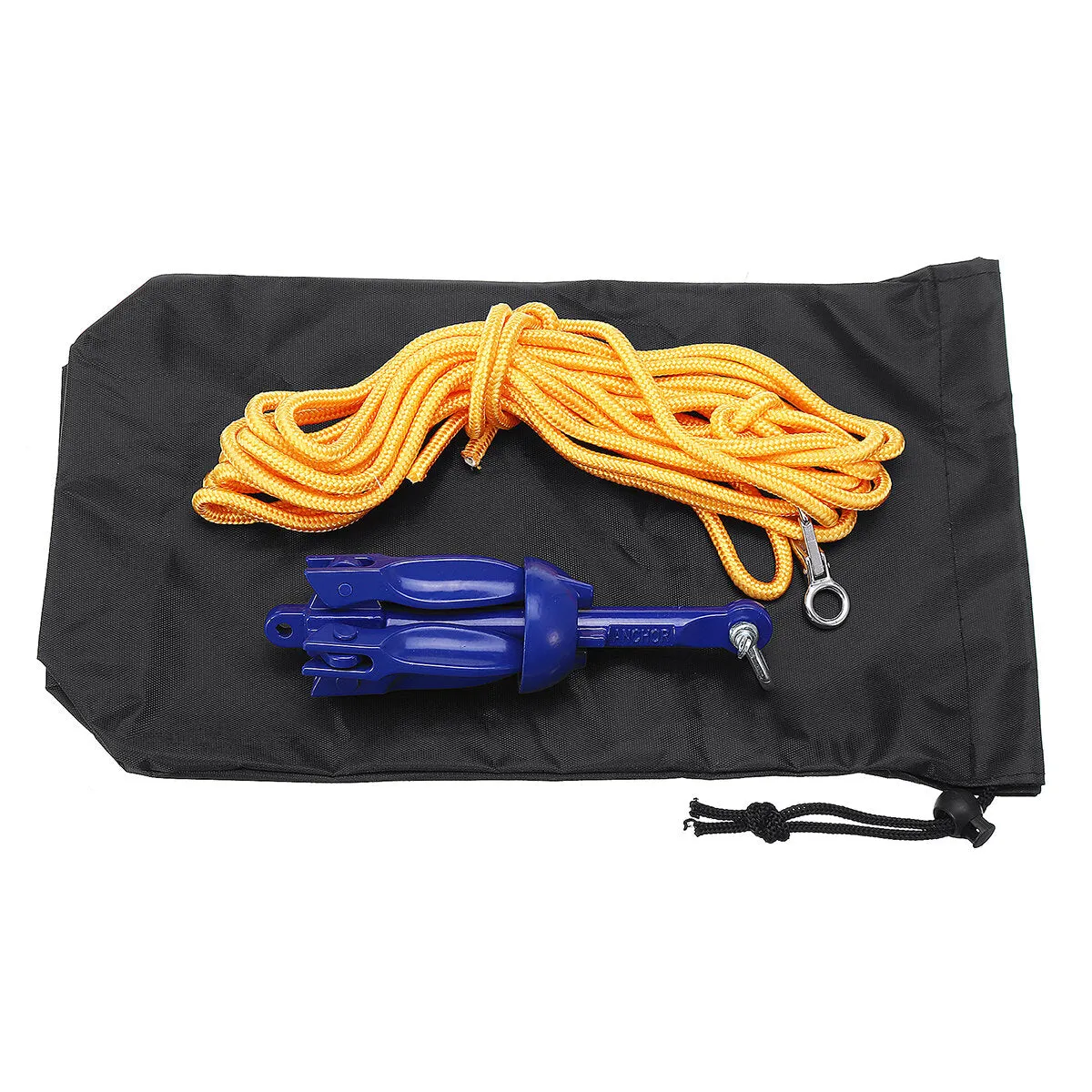 1.5kg/3.3lbs 5m Anchor Kit with Rope Bag System For Canoe Kayak Boat Accessories