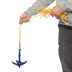 1.5kg/3.3lbs 5m Anchor Kit with Rope Bag System For Canoe Kayak Boat Accessories
