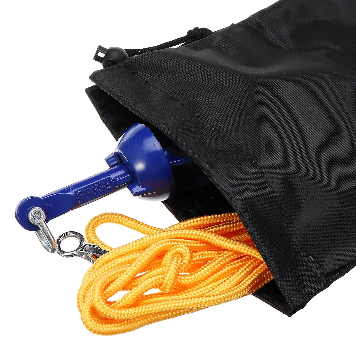 1.5kg/3.3lbs 5m Anchor Kit with Rope Bag System For Canoe Kayak Boat Accessories