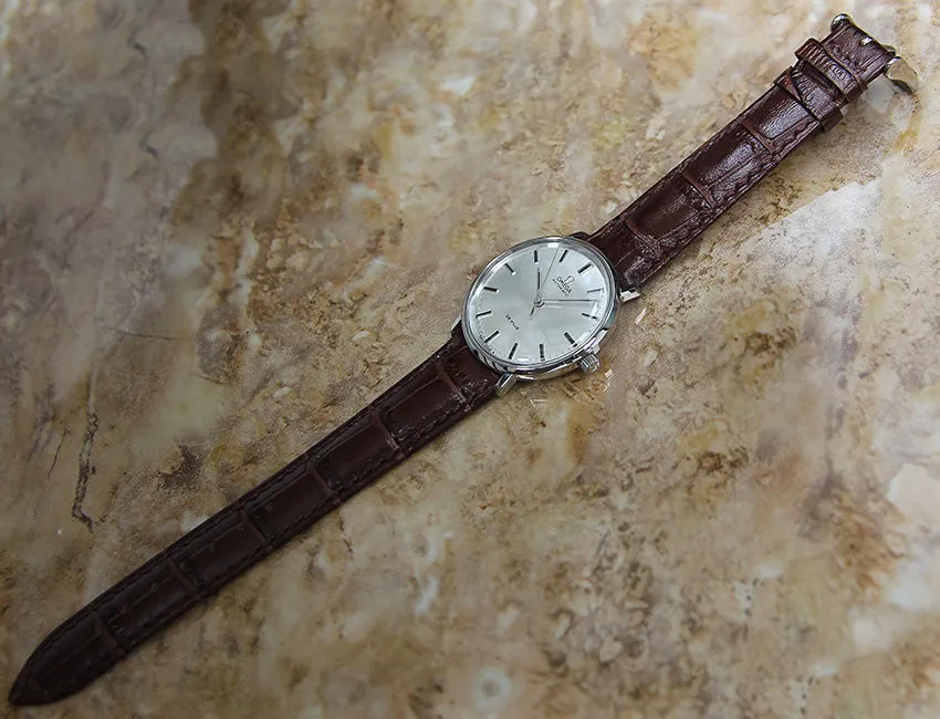 1960 Omega DeVille Men's Watch - Silver Dial