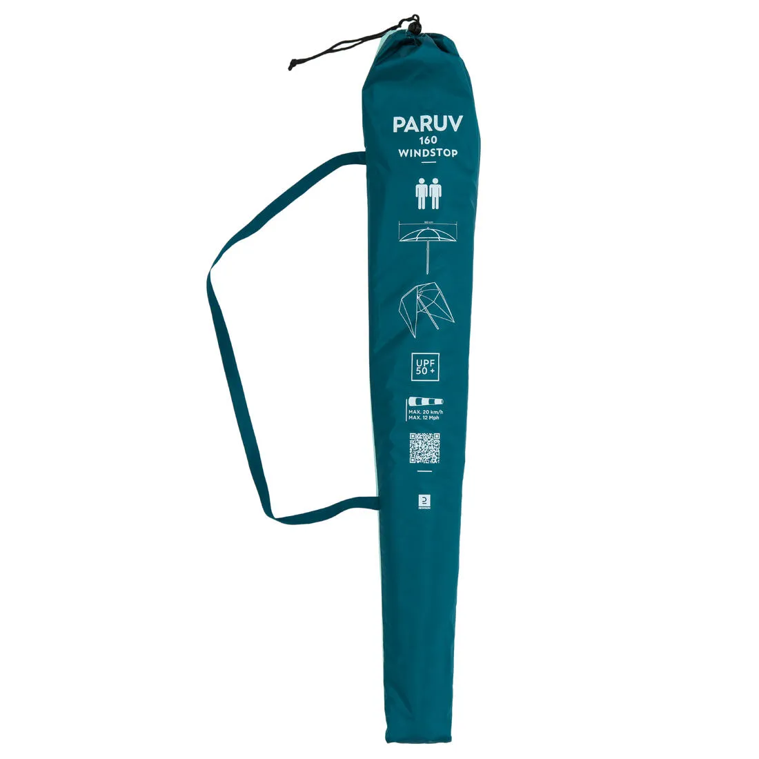 2 Person Beach Umbrella UPF50  - Windstop
