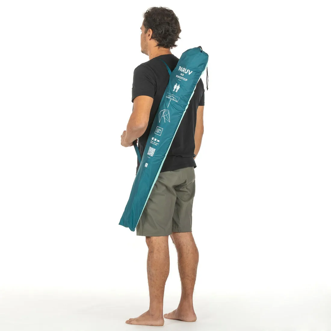 2 Person Beach Umbrella UPF50  - Windstop
