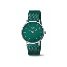 3281-10 - Womens Teal Green Titanium Dress Watch