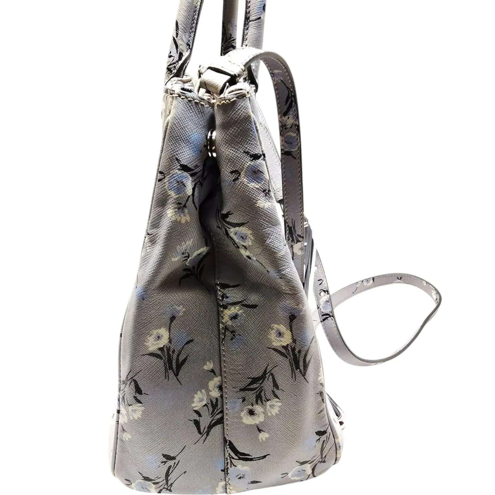 431458AZ (X6) Prada Crossbody Bag Gray PVC