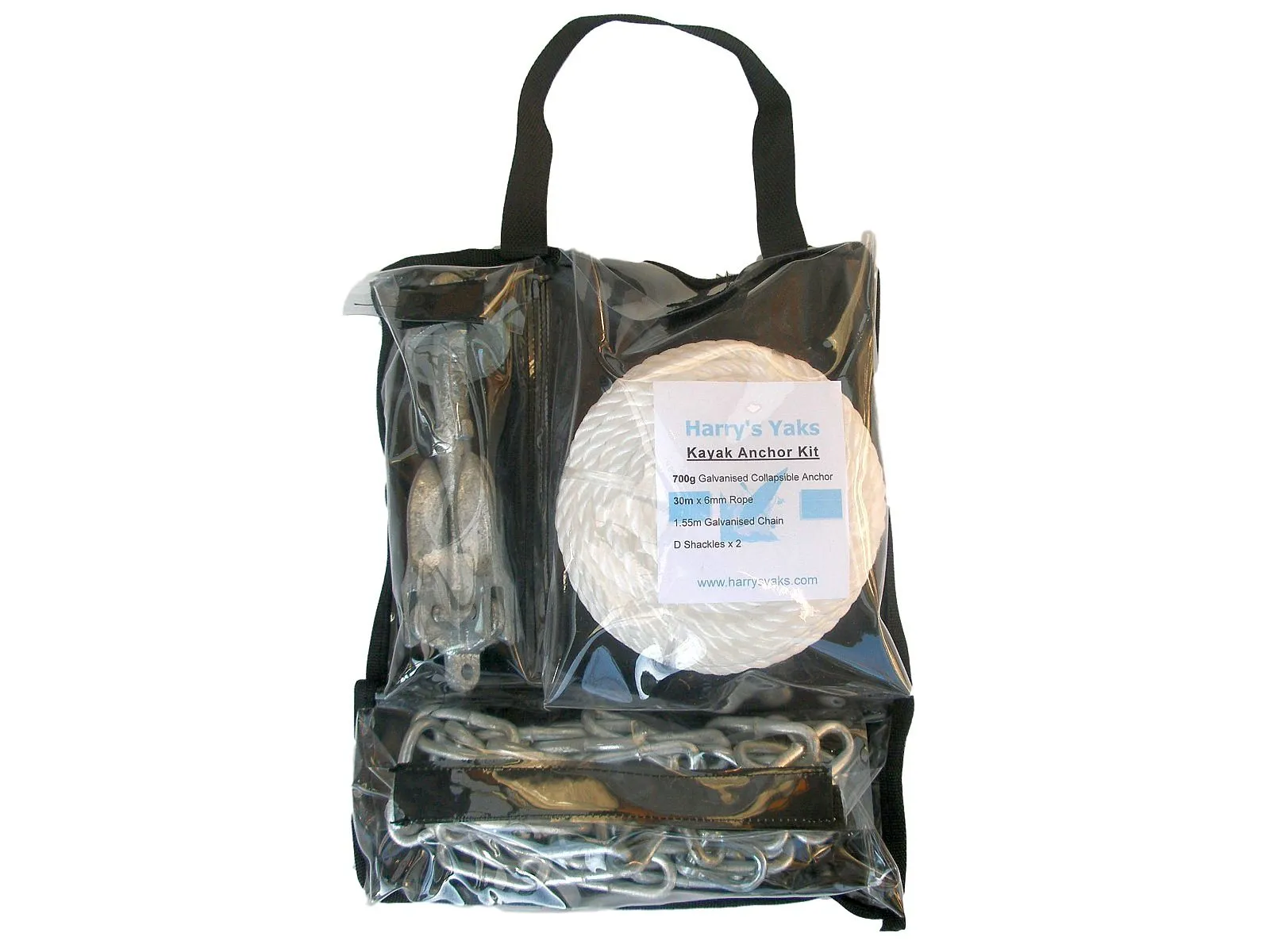 700g Anchor Kit (with 30m Rope & Chain)
