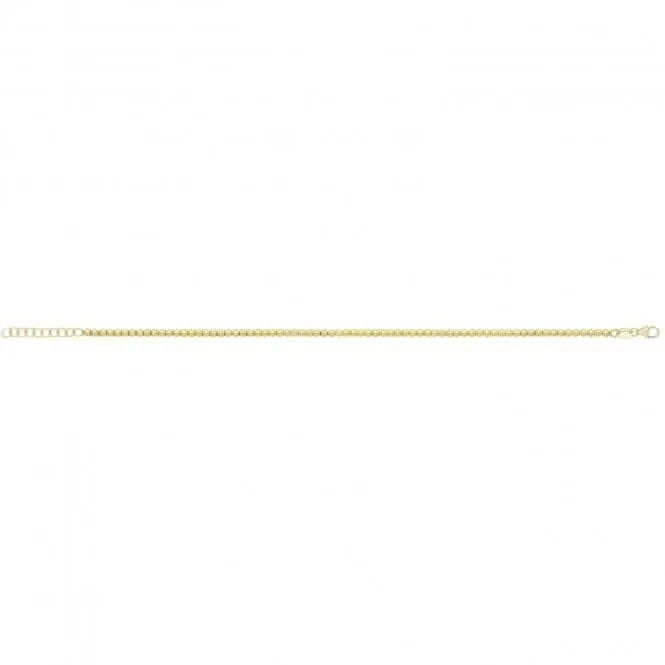 9Ct Yellow Gold Beaded Bracelet BR663