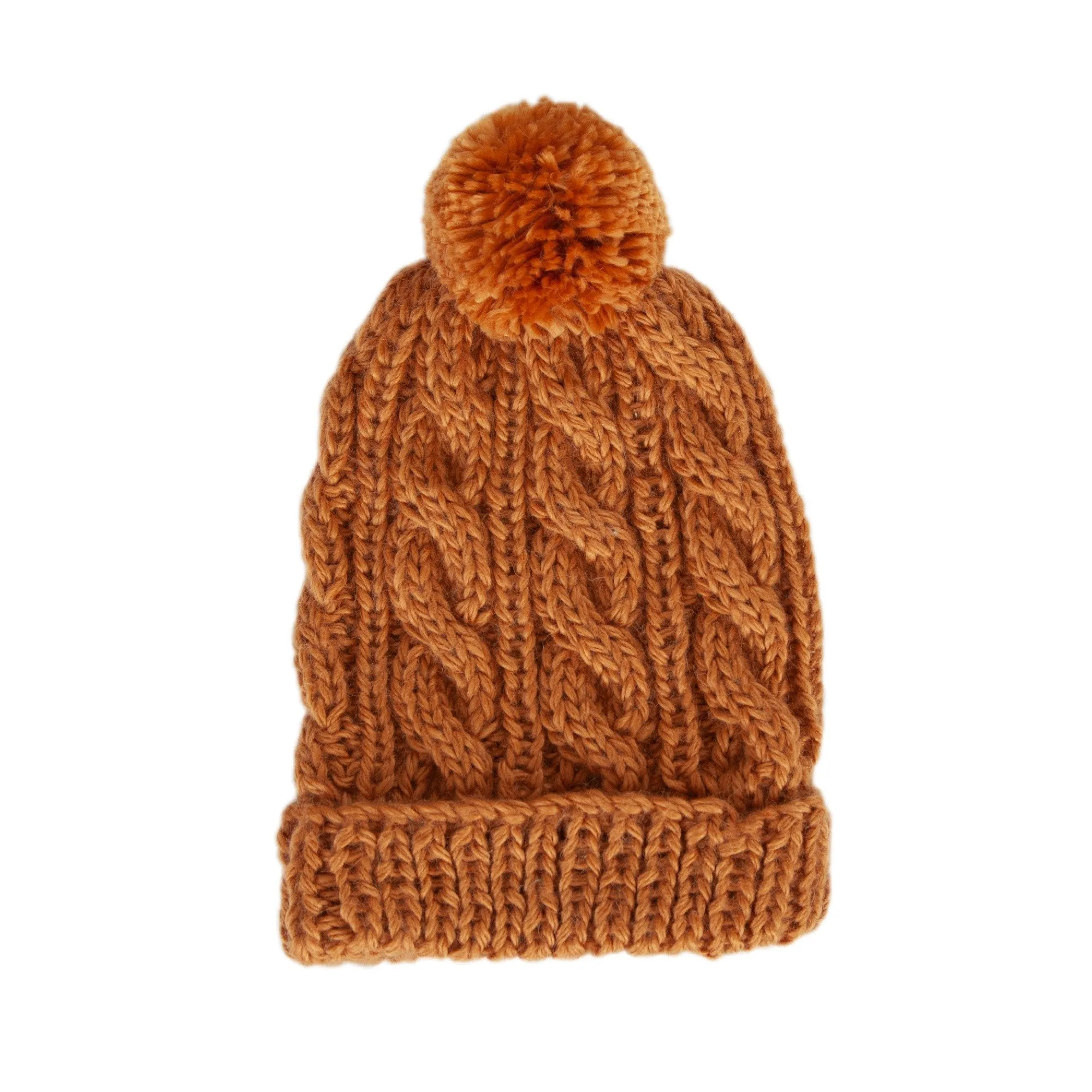 ACORN KIDS - FREE SPIRIT BEANIE: CARAMEL