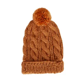 ACORN KIDS - FREE SPIRIT BEANIE: CARAMEL