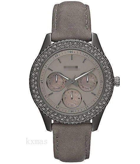 Affordable Designer Leather 18 mm Replacement Watch Strap ES3127_K0004489