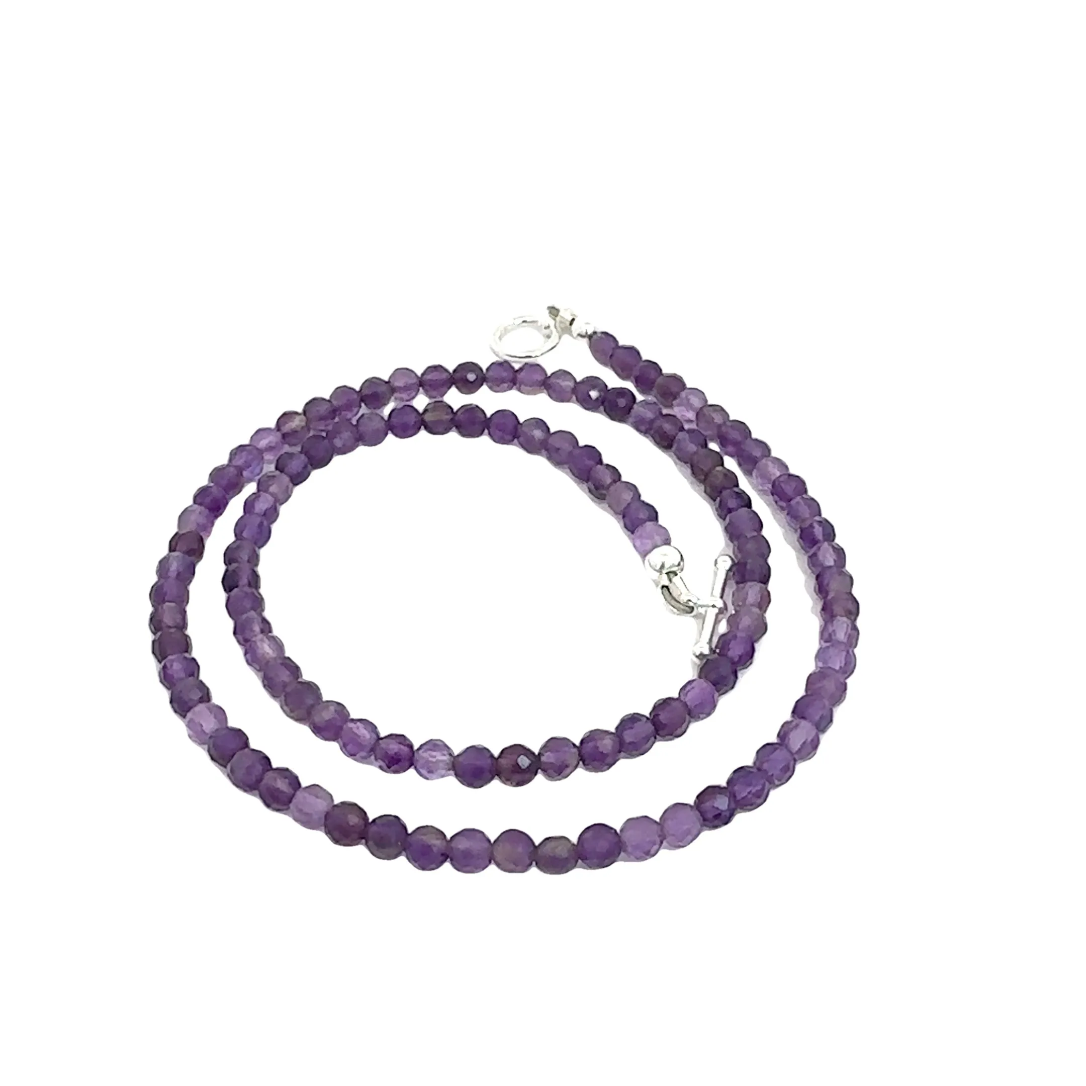 Amethyst Gemstone necklace, jewelry
