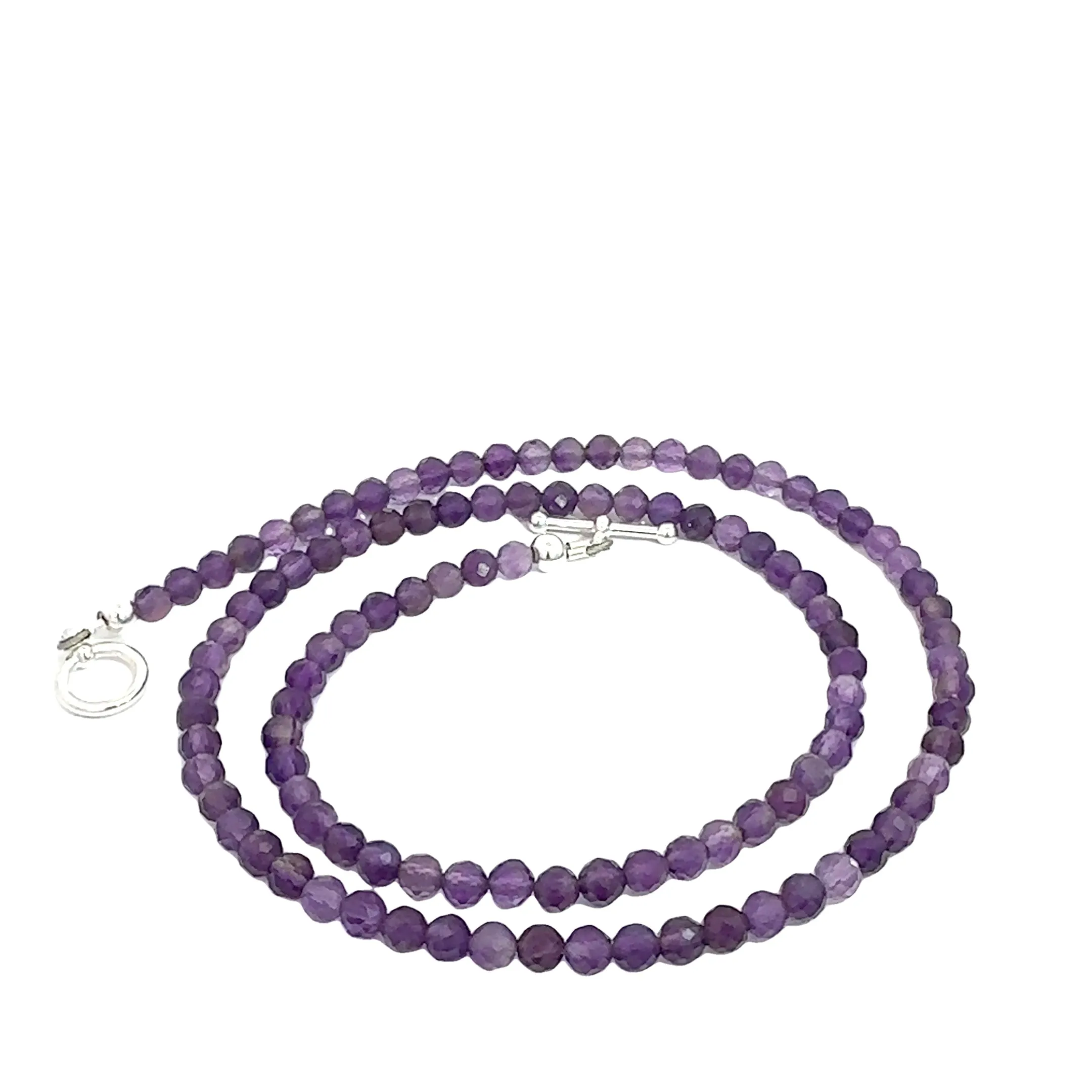 Amethyst Gemstone necklace, jewelry