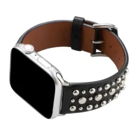 Apple Watch Band Leather With Rivets