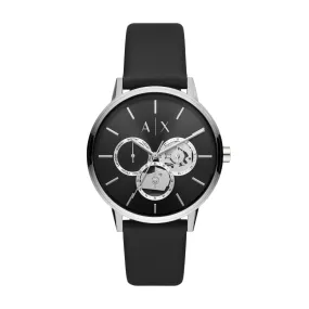 Armani Exchange Cayde Silver and Black Men's Watch AX2745