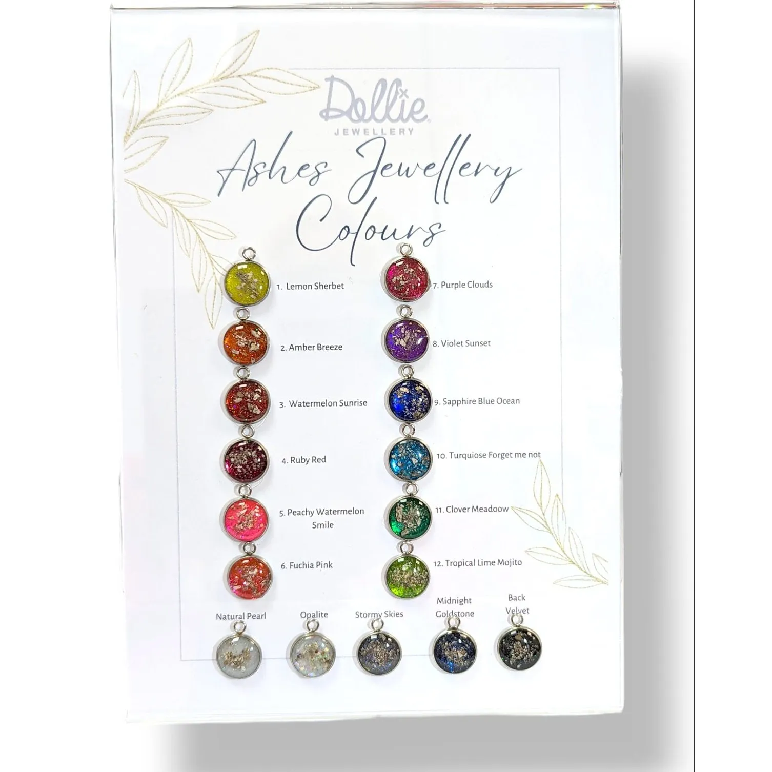 Ashes Bead Bracelet