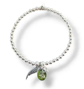 Ashes Bead Bracelet
