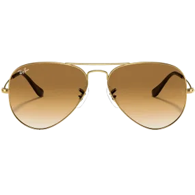 Aviator Polished Gold/Gradient Brown