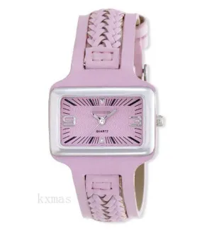 Awesome Elegance Faux Leather 18 mm Replacement Watch Strap 7862SX_K0027500