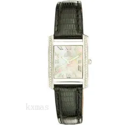 Awesome Elegance Leather 15 mm Watch Band Replacement CN207057BSMP_K0029852
