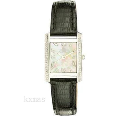 Awesome Elegance Leather 15 mm Watch Band Replacement CN207057BSMP_K0029852