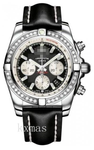 Awesome Elegance Leather Watch Band AB011053/B967-LST_K0009140