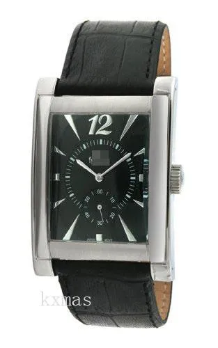 Bargain And Stylish Leather 23 mm Wristwatch Band 902BK_K0023613