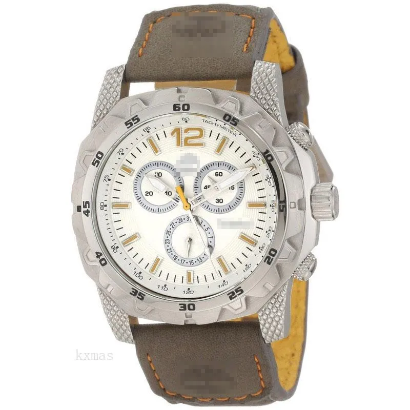 Bargain Elegant Leather 25 mm Watch Wristband 13318JS-04A_K0020431