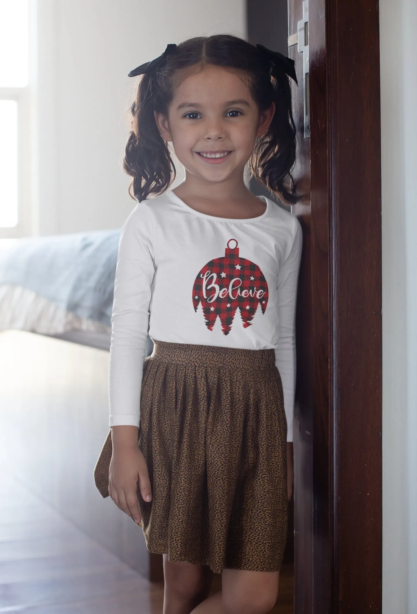 Believe Toddler Shirt - Cute Christmas Shirt