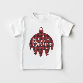 Believe Toddler Shirt - Cute Christmas Shirt