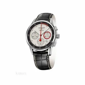 Best Crocodile Leather Watch Band Replacement L4.754.4.72.4_K0002652