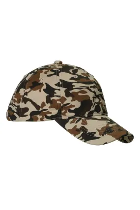Big Accessories BX018: Unstructured Camo Cap