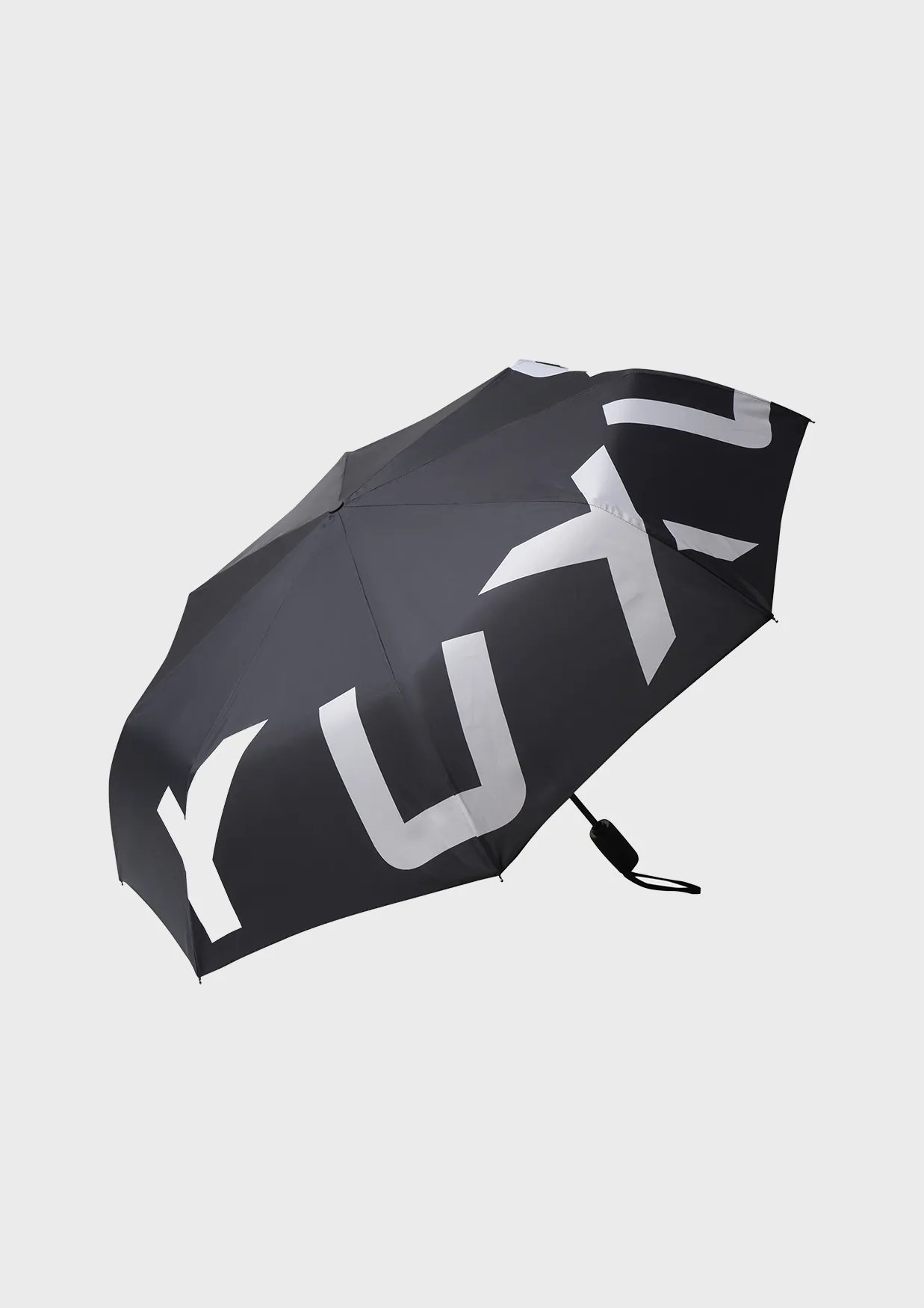 BLACK "GRAYSCALE" UMBRELLA
