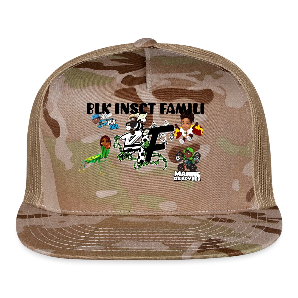 BLK Insct Famili Trucker Hat