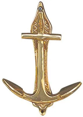 Brass Anchor Door Knocker