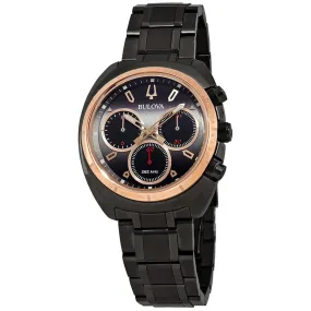 Bulova Curv Chronograph Dark Grey Dial Men's Watch 98A158