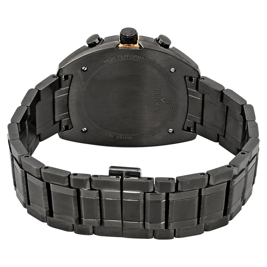 Bulova Curv Chronograph Dark Grey Dial Men's Watch 98A158