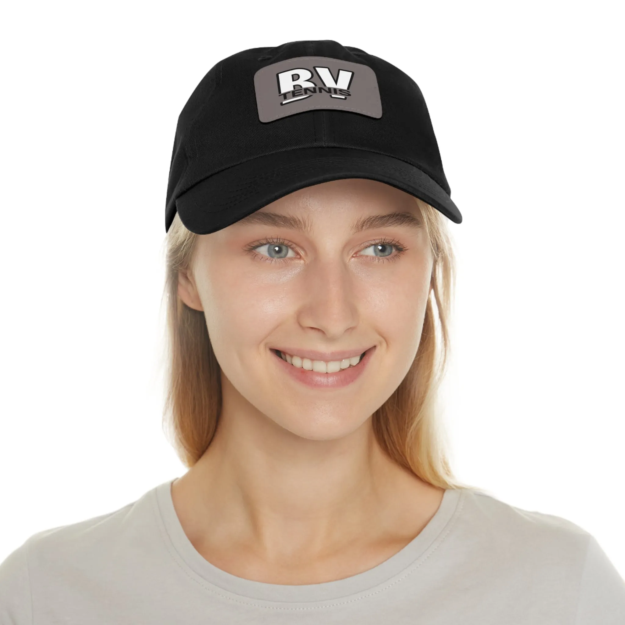 BV Tennis 1 - Hat with Leather Patch (Rectangle)