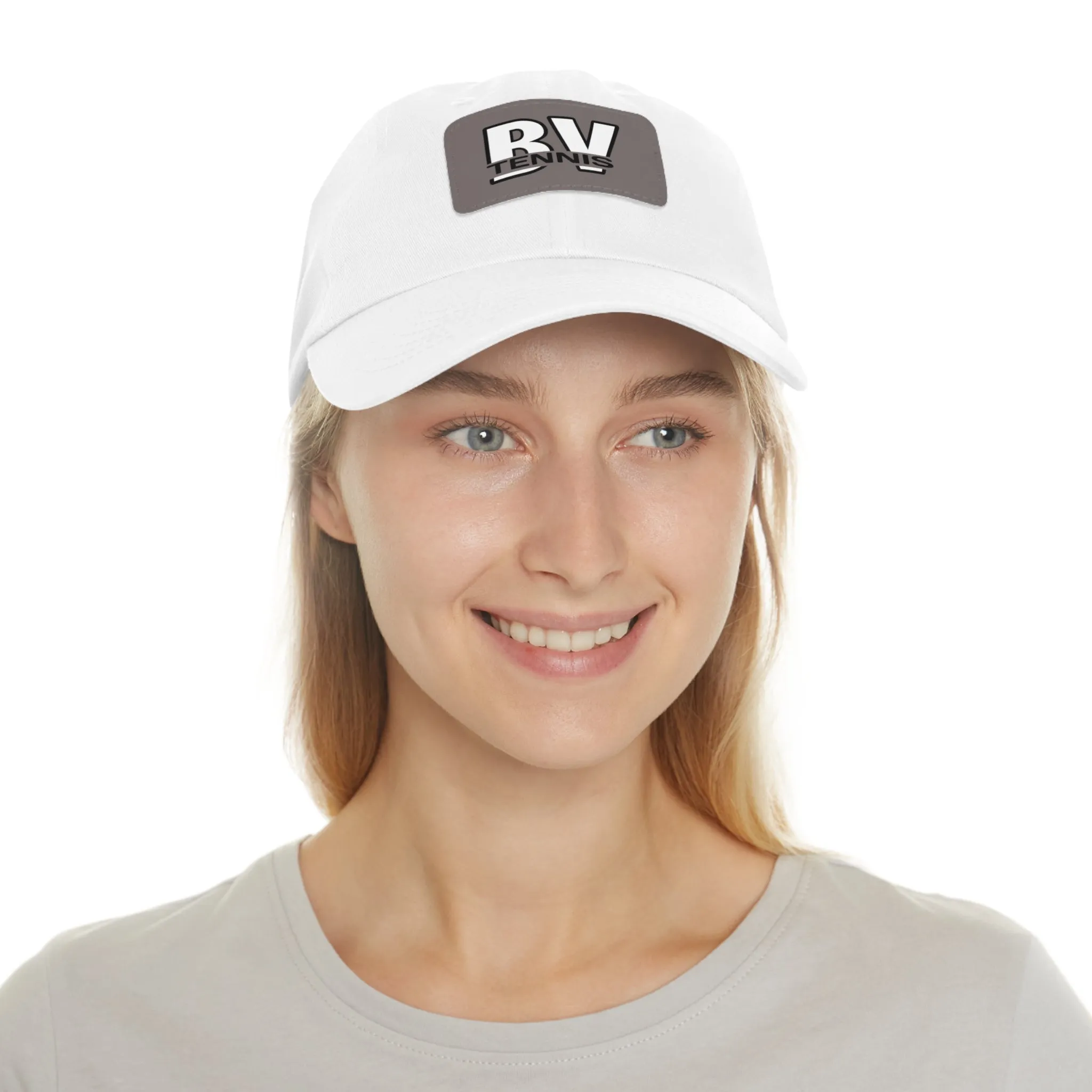 BV Tennis 1 - Hat with Leather Patch (Rectangle)