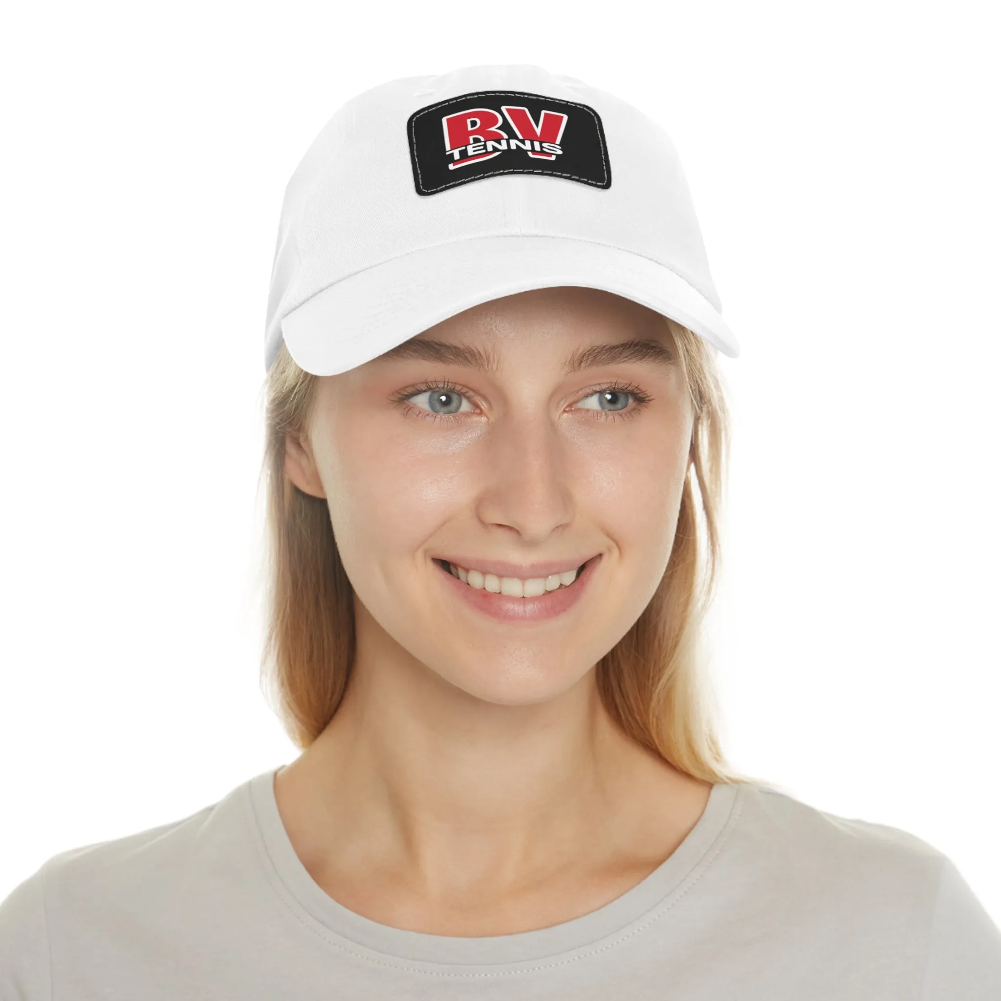 BV Tennis 1 - Hat with Leather Patch (Rectangle)