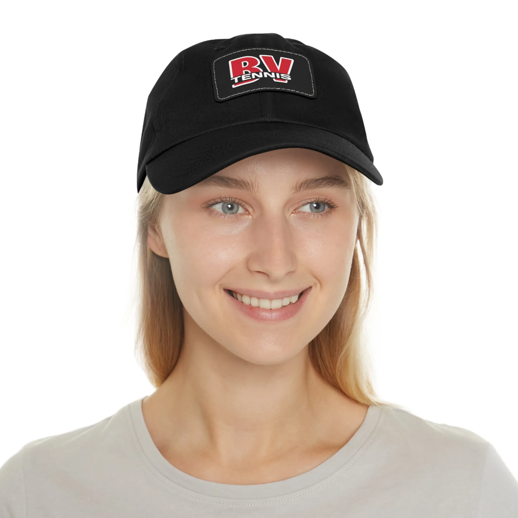 BV Tennis 1 - Hat with Leather Patch (Rectangle)