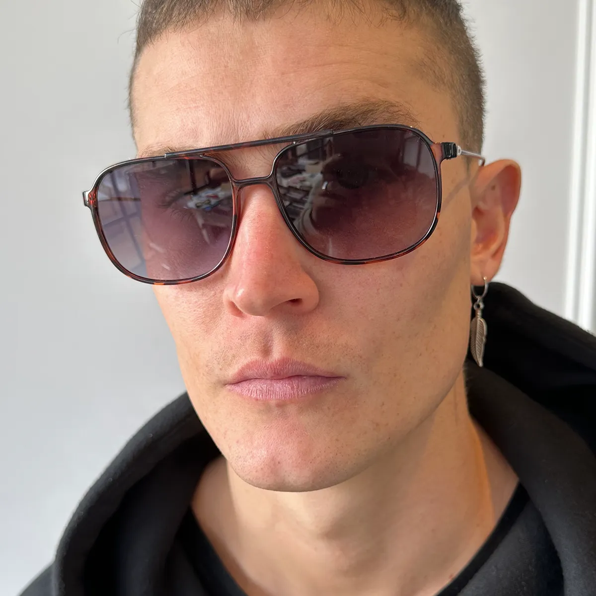 Caravan - Metal Tortoise - Grey Gradient Lens
