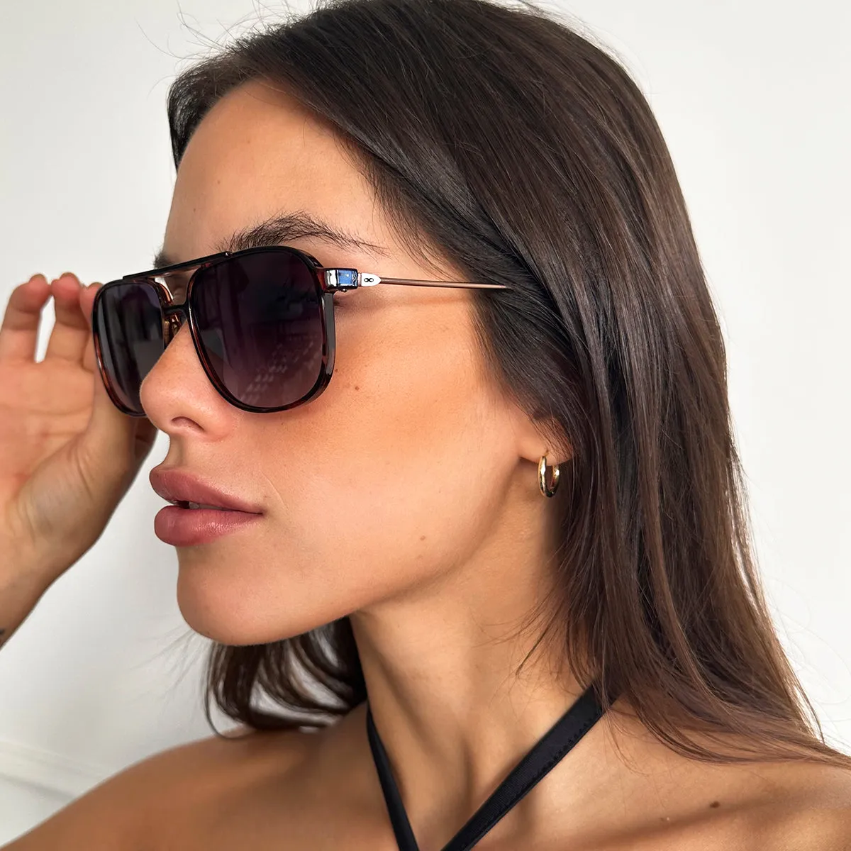Caravan - Metal Tortoise - Grey Gradient Lens