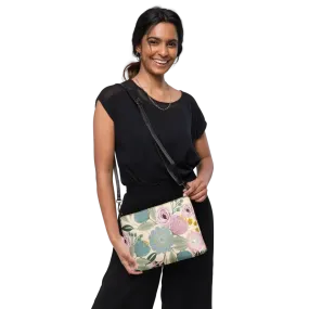 Chic Faux Leather Pastel Colors Crossbody Bag