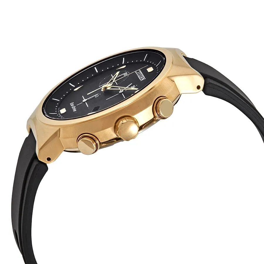 Citizen Chronograph Eco-Drive Black Dial Men's Watch AT2403-15E