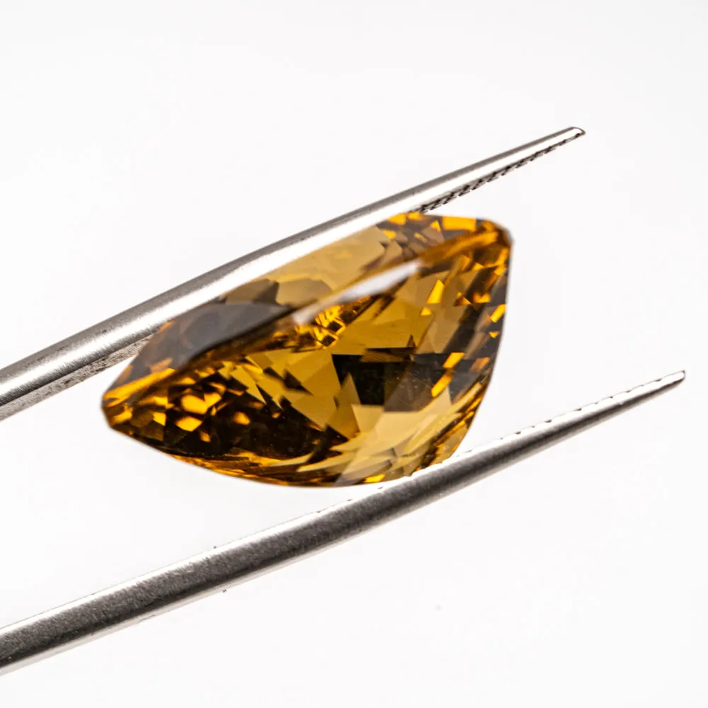 Citrine Trillion Cut Gemstone (27ct)