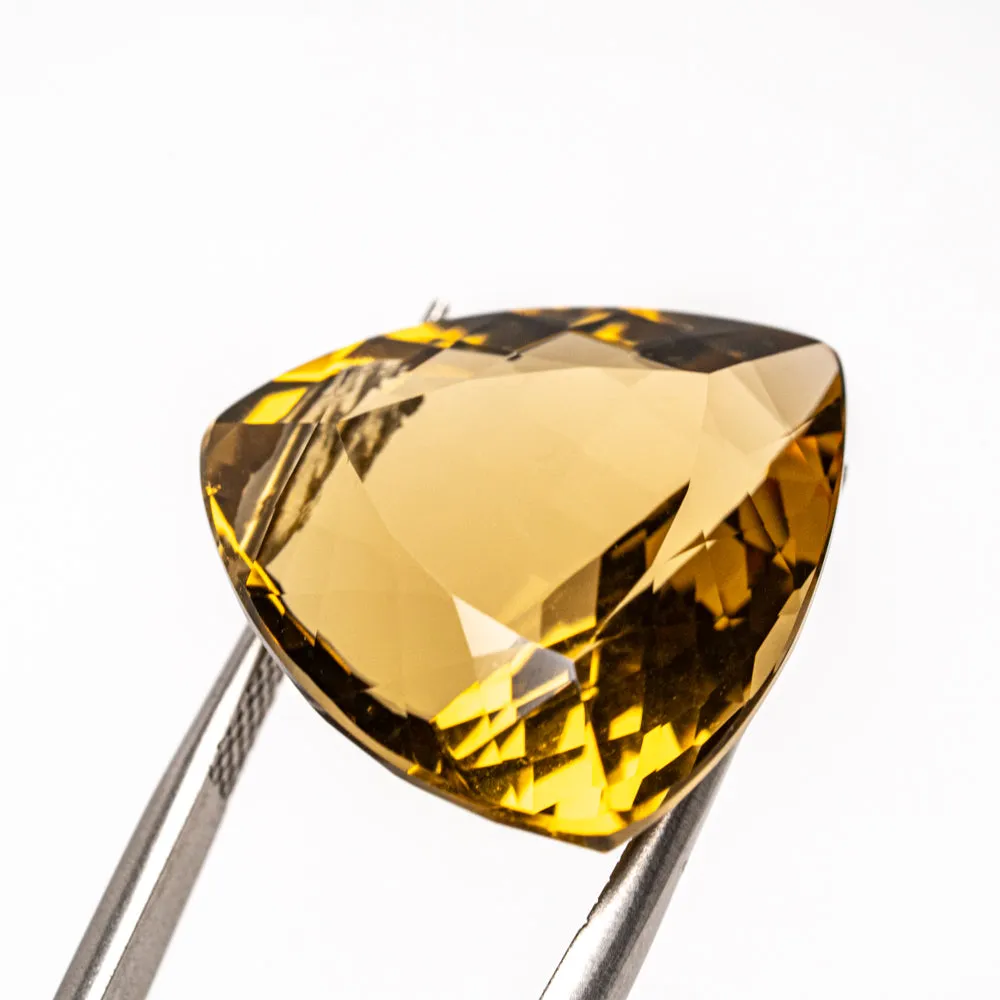 Citrine Trillion Cut Gemstone (27ct)