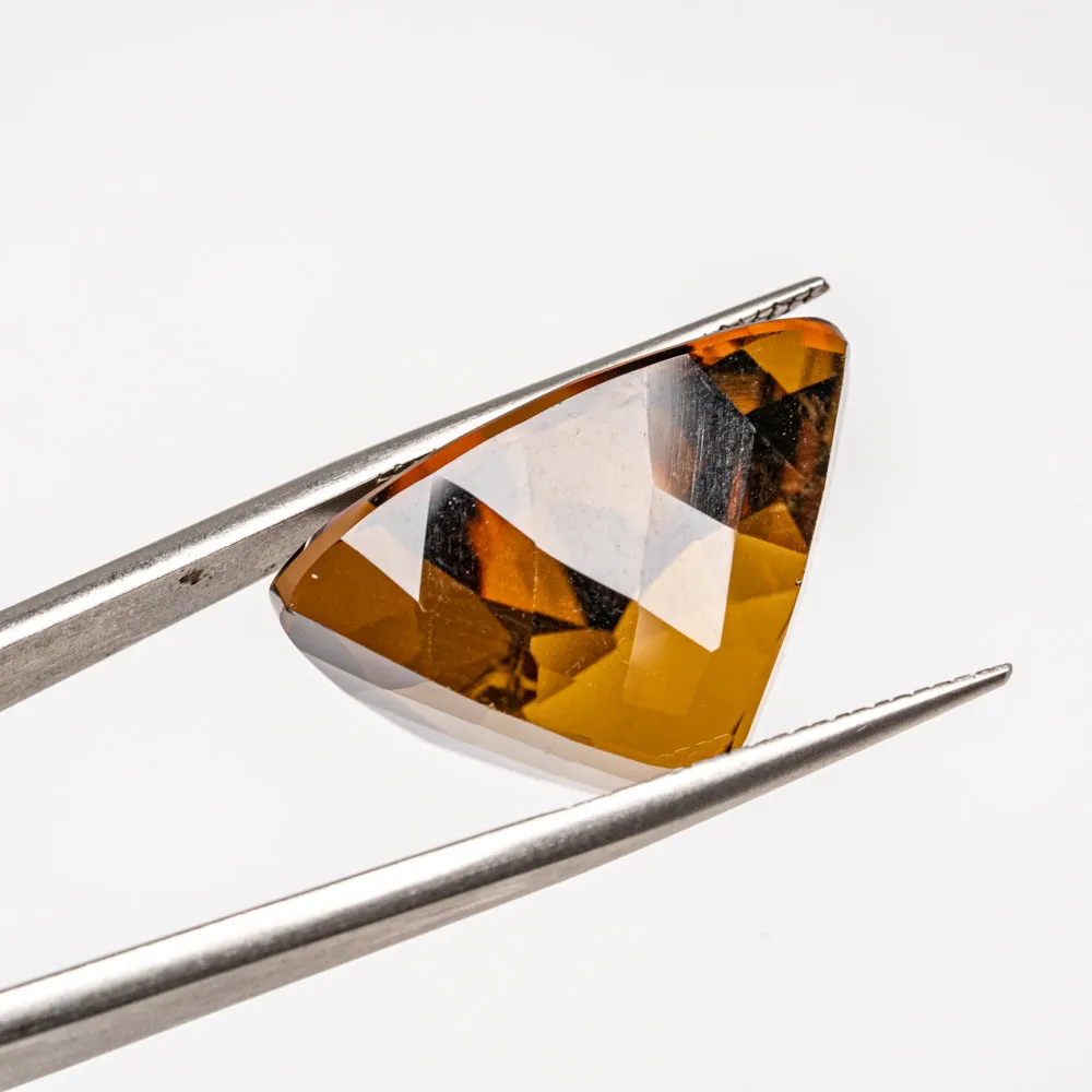 Citrine Trillion Cut Gemstone (36.5ct)