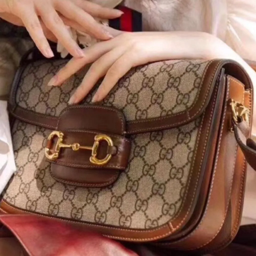 Classic Clutch Adjustable Strap Sling Handbag For Women