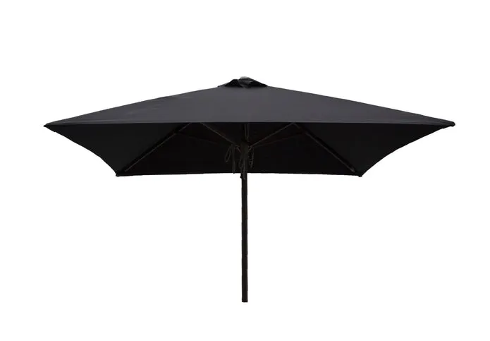 Classic Wood 6.5 Ft Square Patio Umbrella
